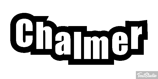 Chalmer Text effect