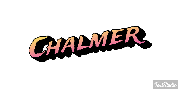 Chalmer Text effect