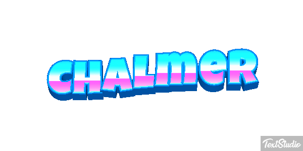 Chalmer Text effect