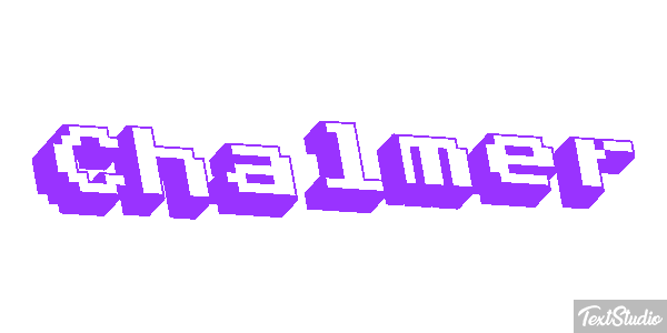 Chalmer Text effect