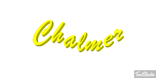 Chalmer Text effect