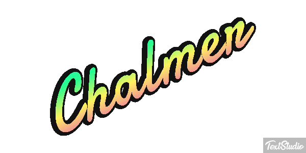 Chalmer Text effect