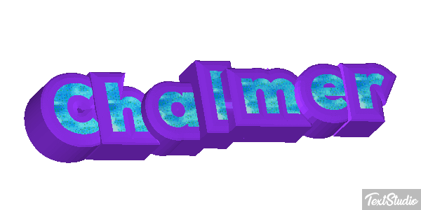 Chalmer Text effect