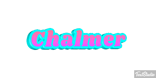 Chalmer Text effect