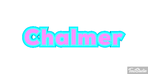 Chalmer Text effect