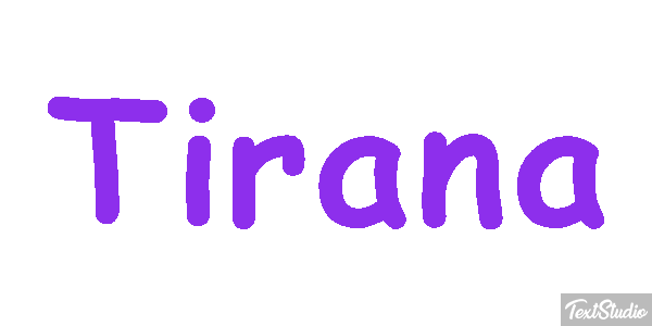 Tirana Efekt tekstowy