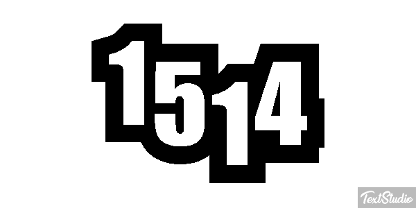 1514 Text effect