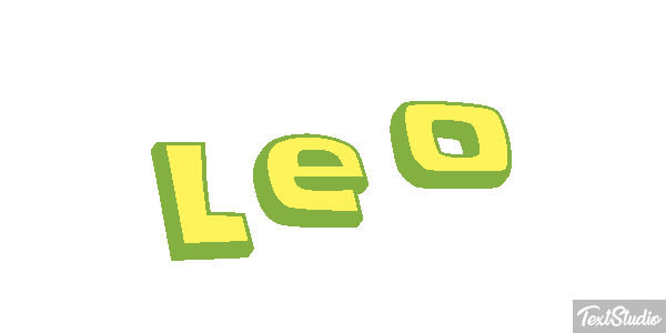 Leo Text effect