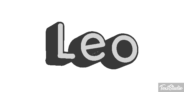 Leo Text effect