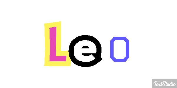 Leo Text effect