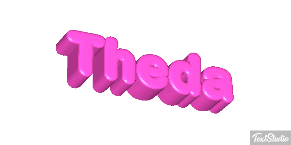 Theda Text effect