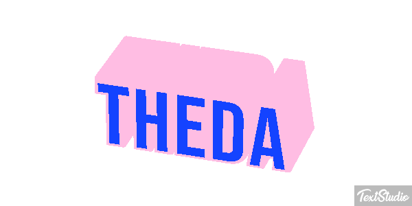 Theda Text effect