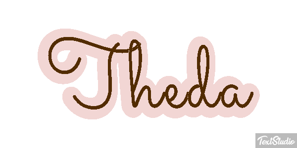 Theda Text effect