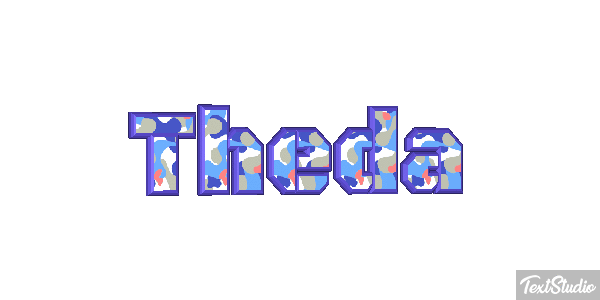 Theda Text effect