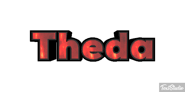 Theda Text effect