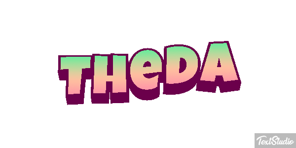 Theda Text effect