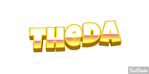 Theda Text effect