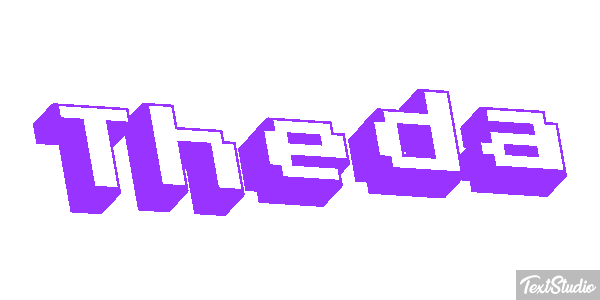 Theda Text effect