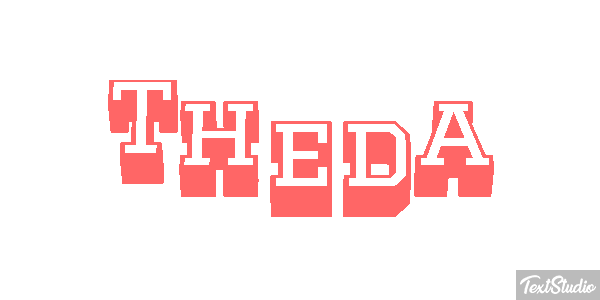 Theda Text effect