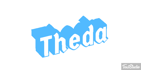 Theda Text effect