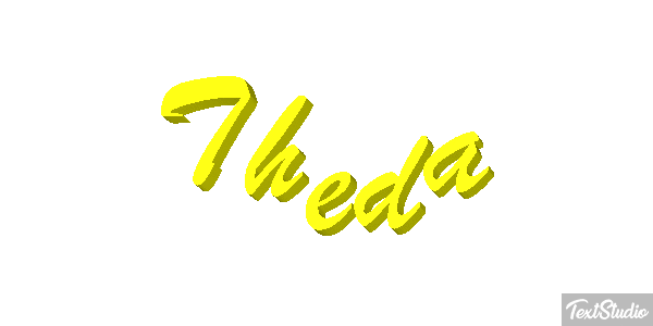 Theda Text effect