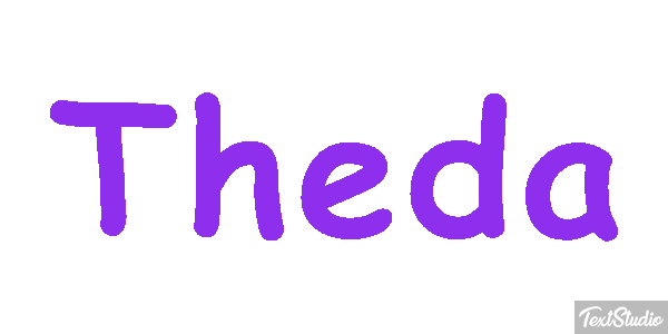Theda Text effect