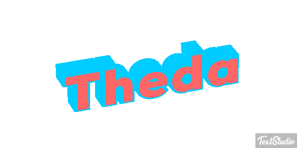 Theda Text effect