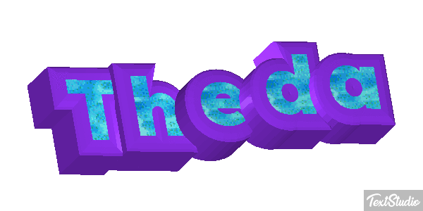 Theda Text effect