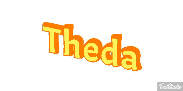 Theda Text effect