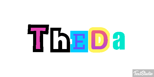 Theda Text effect