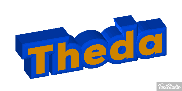 Theda Text effect