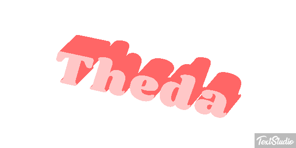 Theda Text effect