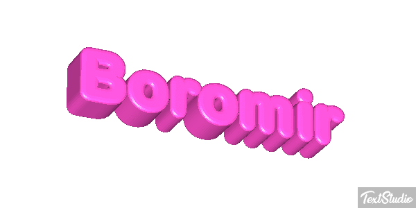 Boromir Text effect