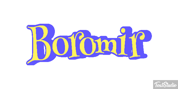 Boromir Text effect