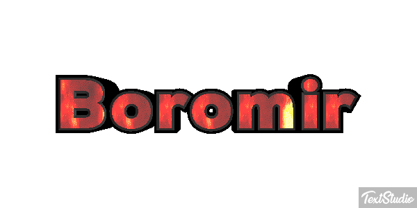 Boromir Text effect