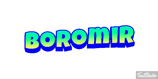 Boromir Text effect