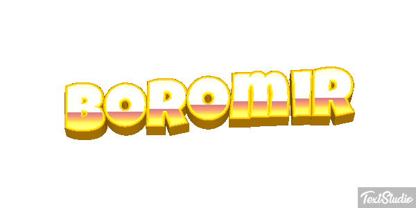 Boromir Text effect