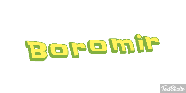 Boromir Text effect