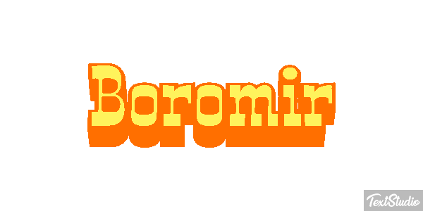 Boromir Text effect