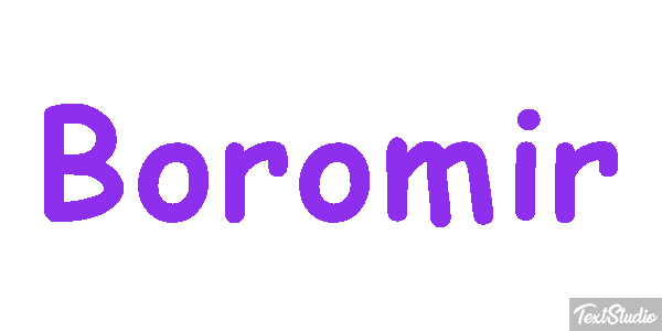 Boromir Text effect