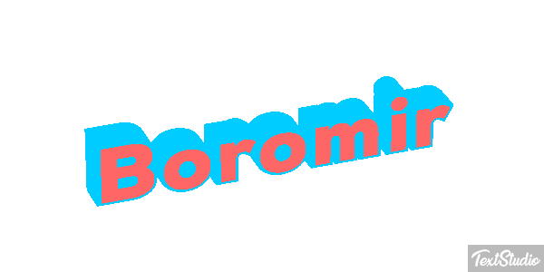 Boromir Text effect