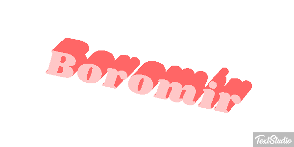 Boromir Text effect