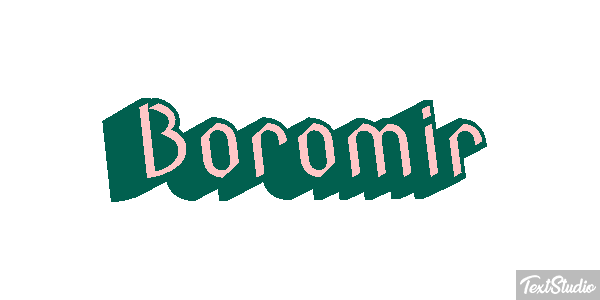Boromir Text effect