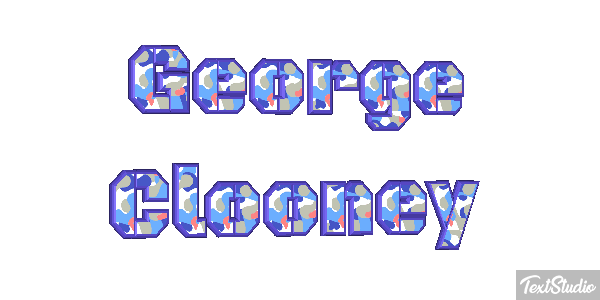 George Clooney Efeito do texto