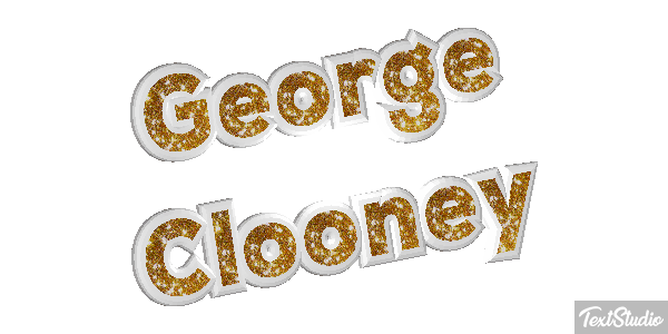George Clooney Efeito do texto