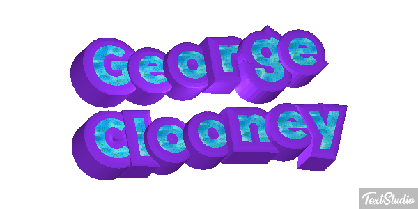 George Clooney Efeito do texto