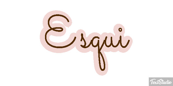 Esqui Efekt tekstowy