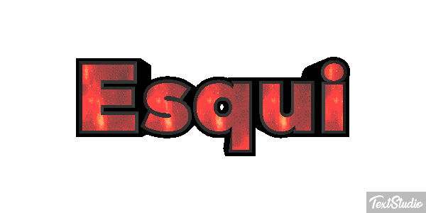 Esqui Efekt tekstowy