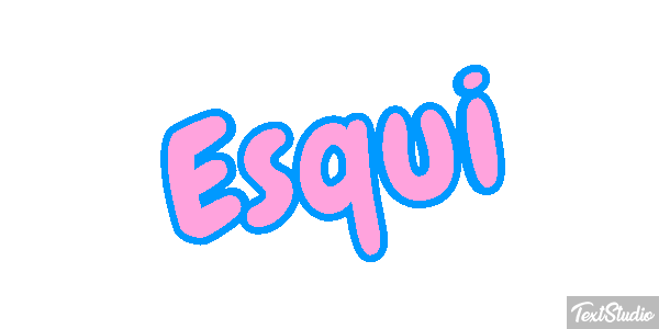Esqui Efekt tekstowy