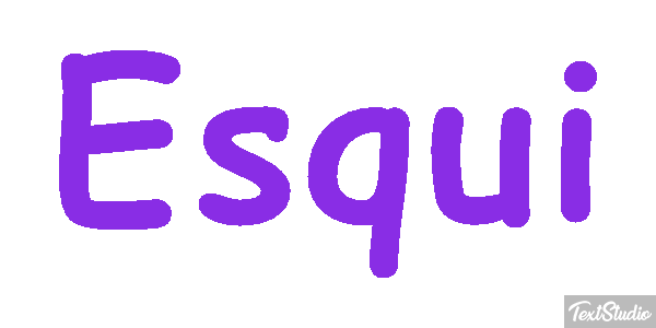 Esqui Efekt tekstowy